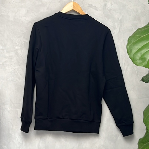 Diesel Black Girk A74 Crewneck Long Sleeve Sweatshirt, Size S - Picture 6 of 10
